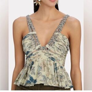Ulla Johnson Eliana Peplum top